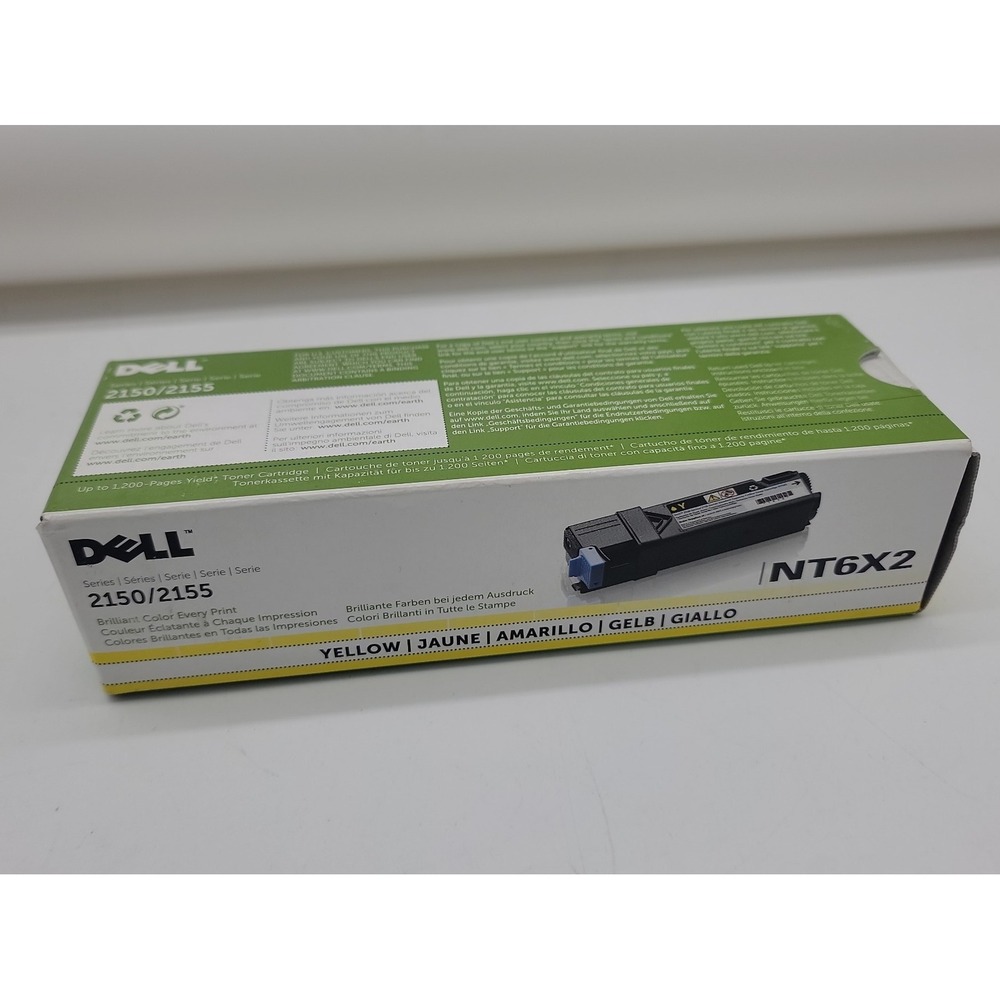 Dell Genuine NT6X2 (8GK7X) Yellow Toner 2150cn/2150cdn/2155cn/2155cdn New in Box